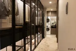 セントラルガーデン月島ザタワー　モデルルーム　ウォークスルークローゼット