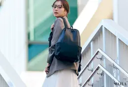 【ロウェル シングス（LOWELL Things）】の黒リュック　　LOWELL Things　通勤リュック　10 POCKETS ORIGINAL BAGPACK L VOL.2