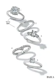 ハリー・ウィンストンのウエディングリング