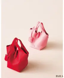 ポロラルフローレンの新作ミニバッグ「ポロ プレイ」赤とピンク