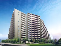 クレストプライムシティ南砂　外観　イメージCG