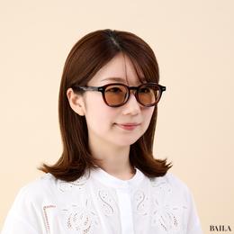 ユニクロ　サングラス／ウェリントン　涼顔　着用画像