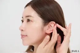 くみっきー　舟山久美子さん　基本のベースメイク UV下地　耳まで