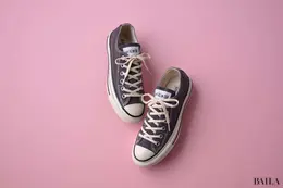 2025新作スニーカー　「コンバース フォー ロンハーマン」のALL STAR AGED OX for RHC　正面画像