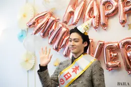 市川染五郎　ポートレート　歌舞伎　木挽町のあだ討ち　　誕生日祝い