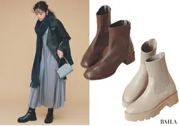 【今売れてる本当にいいブーツ】抜け感のある足もとでコーデを引き締めるショートブーツ8選