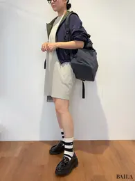 コーデ③ スポーティ×トラッドが今っぽい、大人のカジュアルスタイル