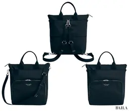 【ケイト・スペード ニューヨーク（kate spade new york）】の黒リュック　kate spade new york　通勤リュック　トランスフォーム