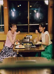 屋形船　ナイトアウト　カラーノースリコーデ