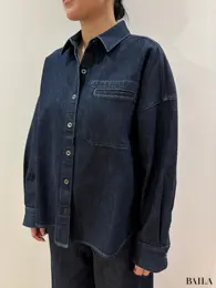 デニムリラックスシャツジャケット￥4990