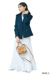 打ち合わせの日のジャケットコーデ