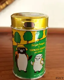 八幡屋磯五郎　Suicaのペンギンとのコラボ七味 正面