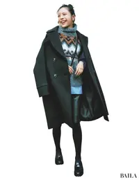 【異素材レイヤード】で立体感と奥行きを