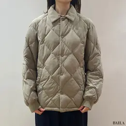 ユニクロ　パフテックキルティングジャケット　着用画像　正面