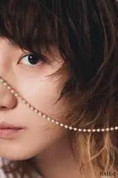 京本大我さんの接近カット　BAILA6月号先行カット　特集「京本大我　双方向クリエイティビティ」