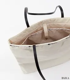 レスポートサックの縦長トートバッグ　中