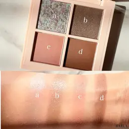 ブルべ夏　パーソナルカラー　プチプラコスメ アイシャドウレブロン「ダズル アイシャドウ クアッド 013」