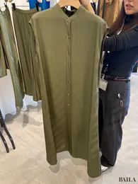 リネンワンピース