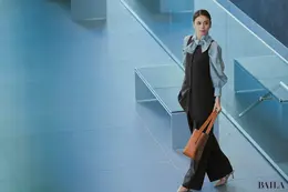 ロングジレの登壇コーデ