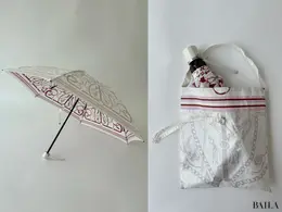 uvion（ユビオン）の「プレミアムホワイト パール 50cm タッセルベルト柄」