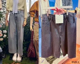 バギージーンズのほか、リゾート着にも使えそうなショートパンツ