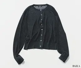 カーディガン￥28600／ヴェルメイユ パー イエナ 日本橋店（ヴェルメイユ パー イエナ）