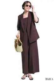 きちんとも今っぽさもかなえる半袖ジャケットに大注目！