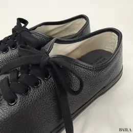 リプロダクション オブ ファウンド　レザースニーカー　履き口