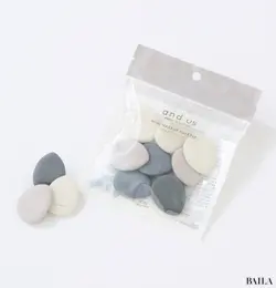 3COINS ミニメイクパフ10個セット