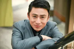 松本幸四郎さんポートレート　笑顔