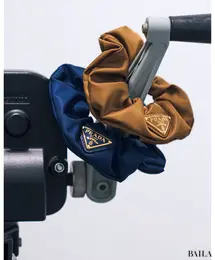 プラダ【PRADA】新作ヘアアクセサリー　シュシュ