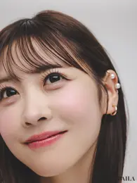 FRUITS ZIPPER（フルーツジッパー）櫻井優衣さん　目元の寄り