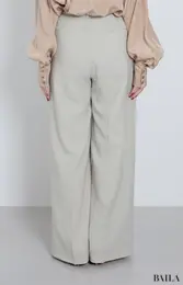 ツータックワイドパンツ　　バック