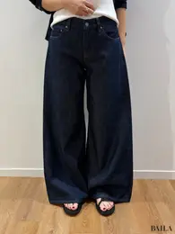 ローライズワイドジーンズ￥4990