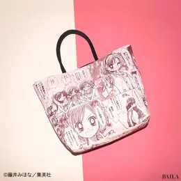 ギャルズ×レスポートサックコラボ　リバーシブルトートバッグ　マンガ総柄