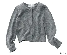 カーディガン￥33000／サードマガジン