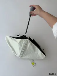 ゼロアンド（-0&）シリーズの「晴雨兼用折りたたみ日傘　無段階の中棒