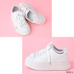 +diana（プラス ダイアナ）　厚底スニーカー　コラージュ画像