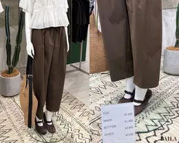 バズりまくりの「バレルレッグパンツ」に新たにアンクル丈が登場！