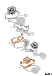 ディオールのウエディングリング