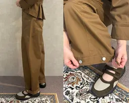 ペプラムブルゾン￥4990・バルーンパンツ￥3990／GU×rokh（GU）