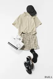 テーラーメイド　サンドベージュのゴルフウエア