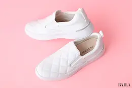 JILL STUART（ジル スチュアート）　キルティングスリッポンスニーカー　￥19910