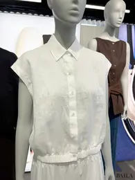 リネンブラウス