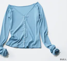 カーディガン￥30800／オンワード樫山（ベイジ,）