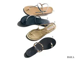 トングストラップサンダル　4タイプ