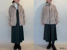 「フリースジャケット」￥4990　ユニクロ　ニードルズ　Lサイズ　正面