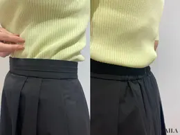 フレアスカートディテール