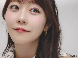 FRUITS ZIPPER（フルーツジッパー）真中まなさん　目元の寄り