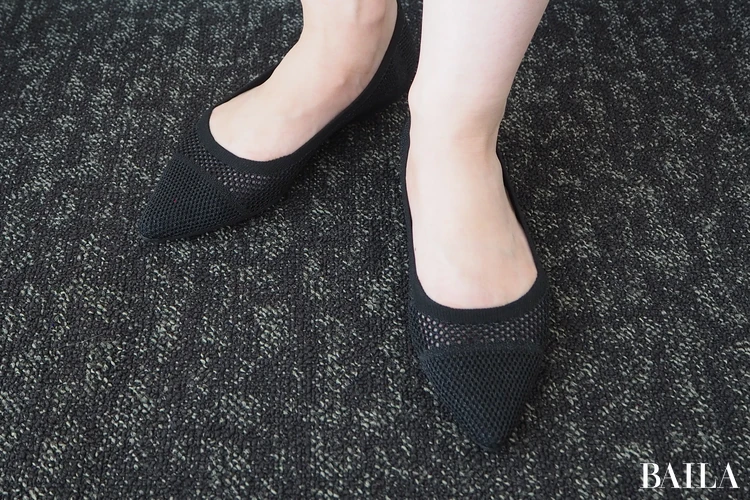 【結論】美しさも機能性も抜群!「パターンメッシュ パンプス」